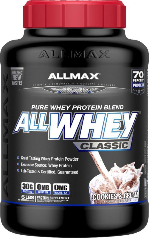 AllMax Nutrition AllWhey Classic - 5lbs Cookies & Cream