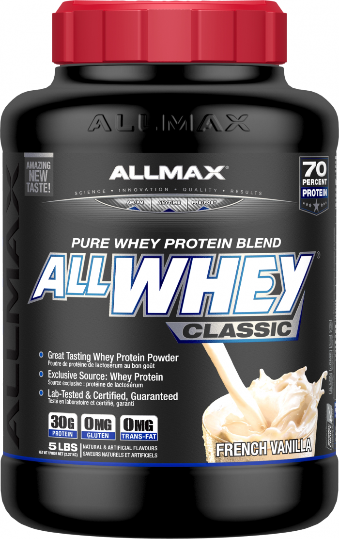 AllMax Nutrition AllWhey Classic - 5lbs Unflavored