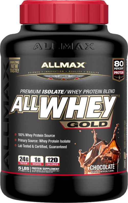 AllMax Nutrition AllWhey Gold - 5lbs Chocolate