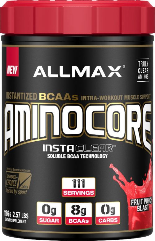 AllMax Nutrition AminoCore - 111 Servings Fruit Punch Blast