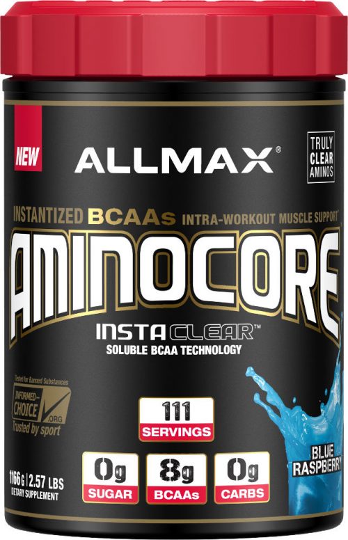 AllMax Nutrition AminoCore - 44 Servings Blue Raspberry