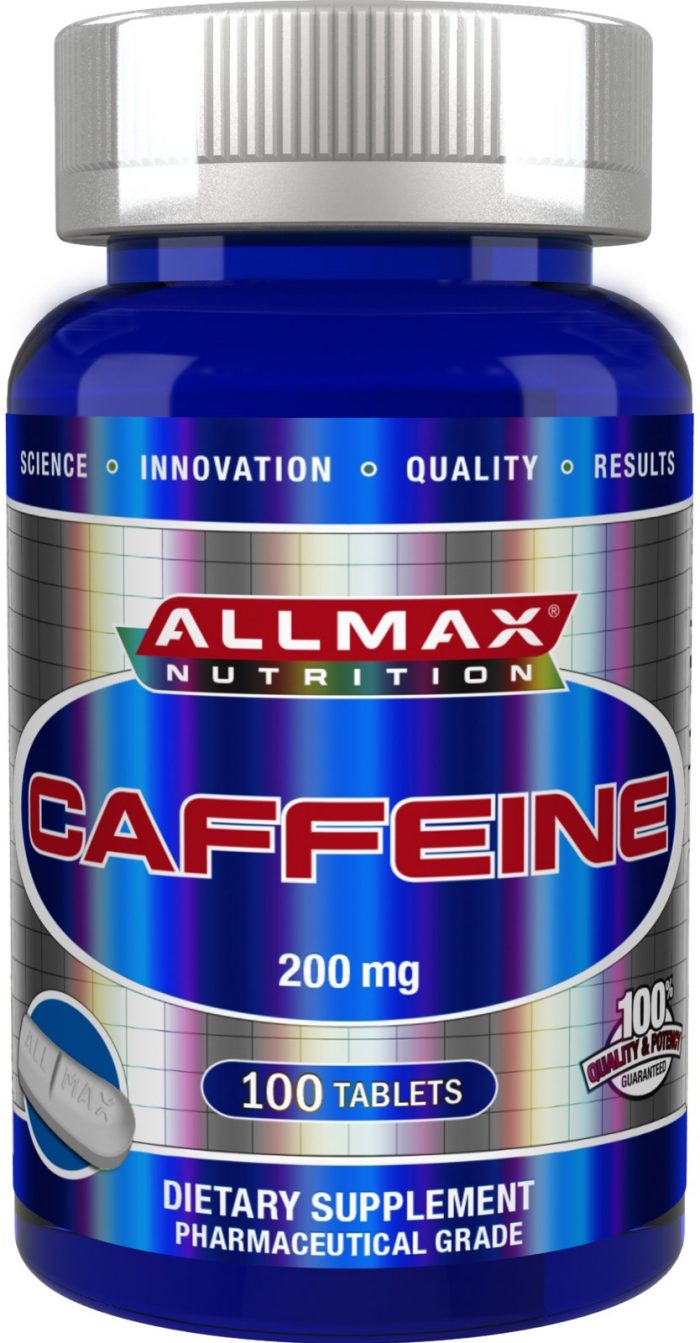 AllMax Nutrition Caffeine - 100 Tablets