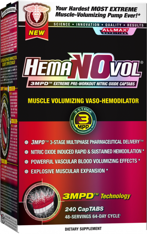 AllMax Nutrition HemaNOvol - 240 CapTABs