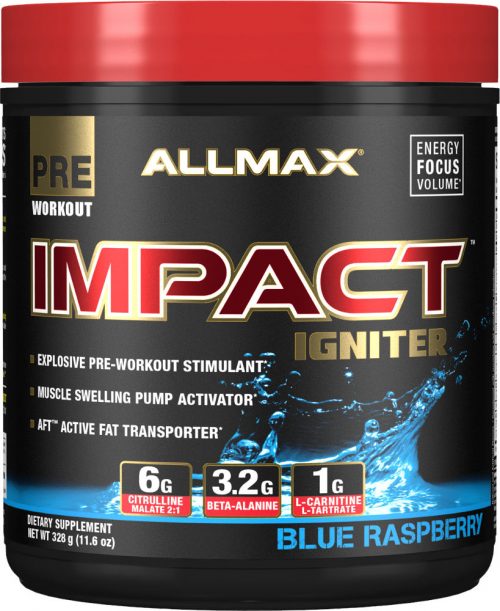 AllMax Nutrition Impact Igniter - 328g Black Cherry
