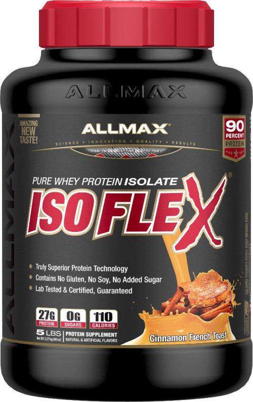 AllMax Nutrition IsoFlex - 5lbs Cinnamon French Toast