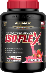 AllMax Nutrition IsoFlex - 5lbs Strawberry