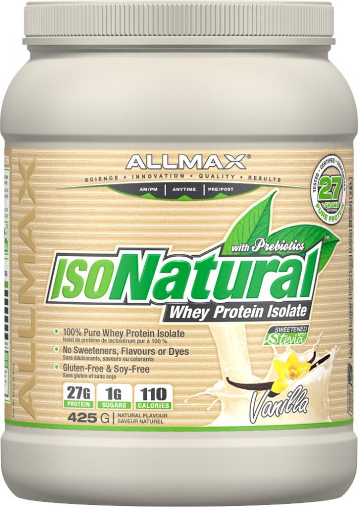 AllMax Nutrition IsoNatural - 1lbs Chocolate