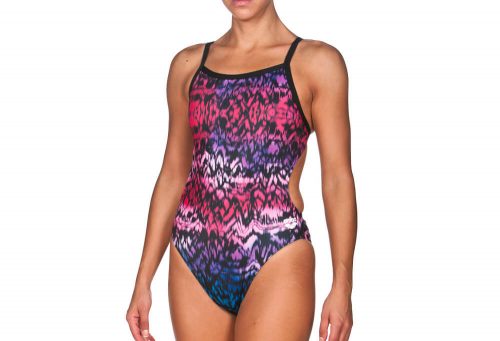 Arena Ombre Challenge Back One Piece - Women's - pink/black, 32