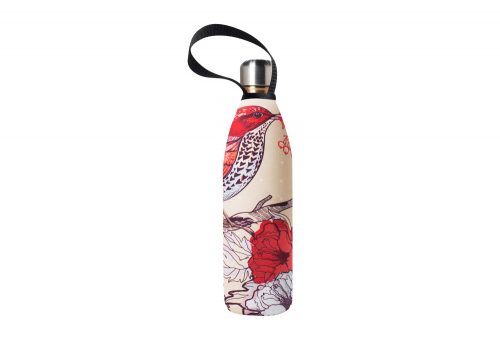 BBBYO Future Bottle+ Carry Cover - 750 ml - bird print/gold, 750ml