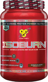 BSN Isoburn - 1.32lbs Strawberry Milkshake