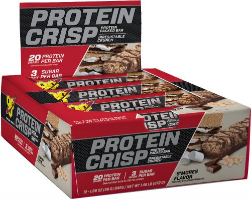 BSN Syntha-6 Protein Crisp Bar - Box of 12 S'Mores