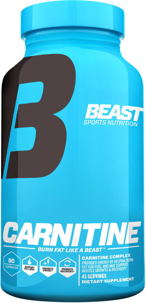 Beast Sports Nutrition Carnitine - 90 Capsules