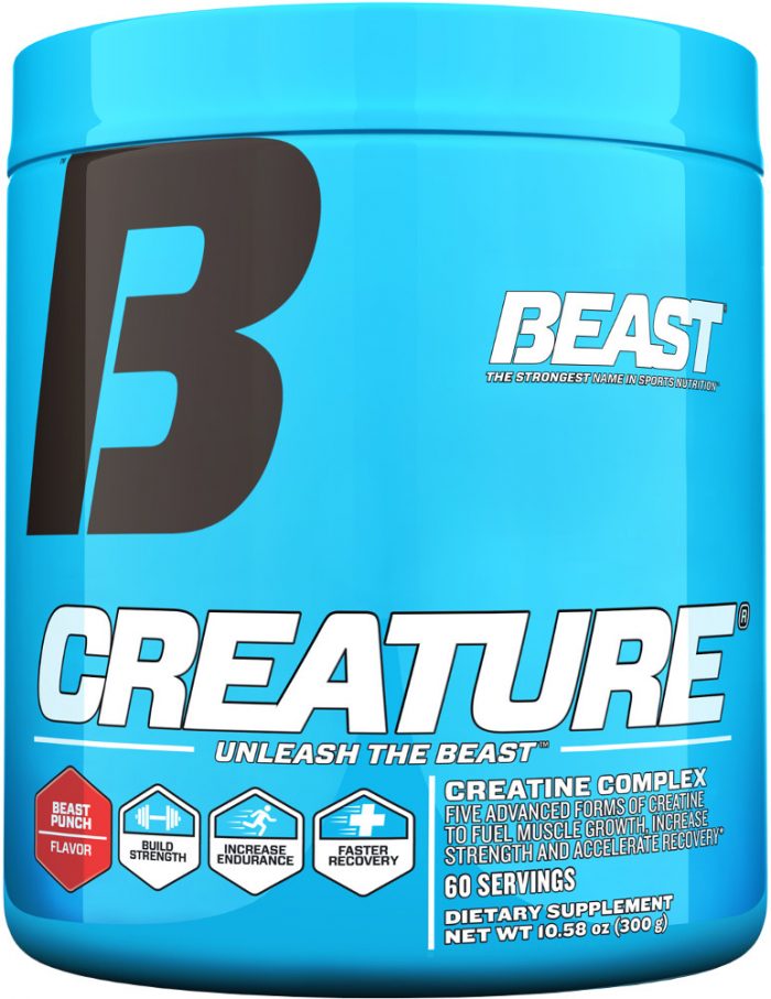 Beast Sports Nutrition Creature Powder - 60 Servings Beast Punch