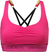 Better Bodies Women's Athlete Short Top - Pink Small
