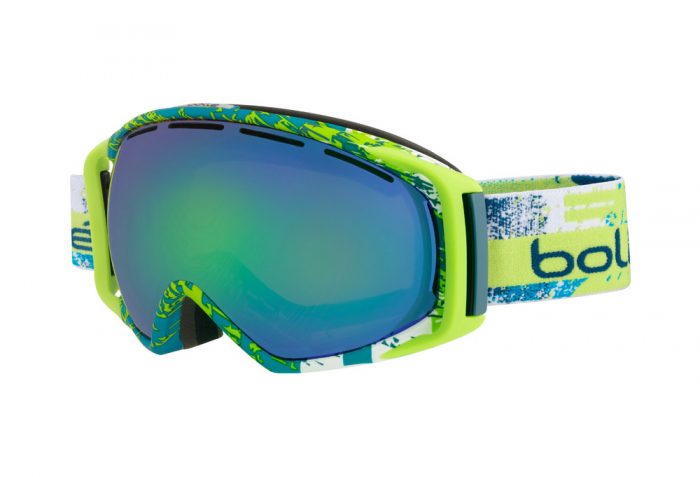 Bolle Gravity Goggles - limeteal green emerald, adjustable