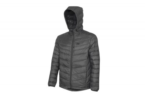 CIRQ Cascade Hooded Down Jacket - Men's - charcoal, large
