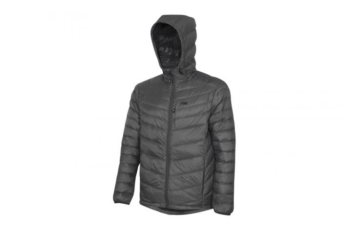 CIRQ Cascade Hooded Down Jacket - Men's - charcoal, x-large