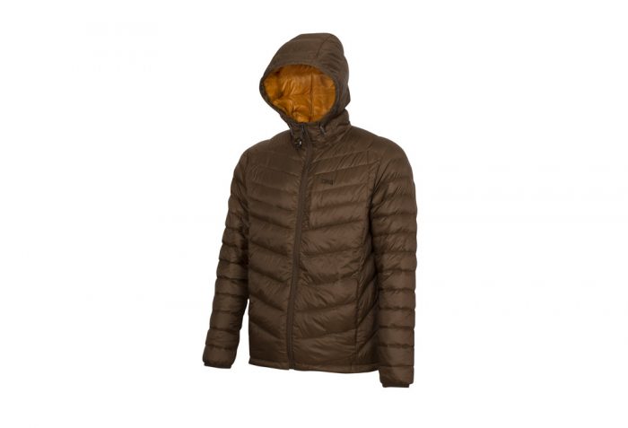 CIRQ Cascade Hooded Down Jacket - Men's - hickory, xx-large