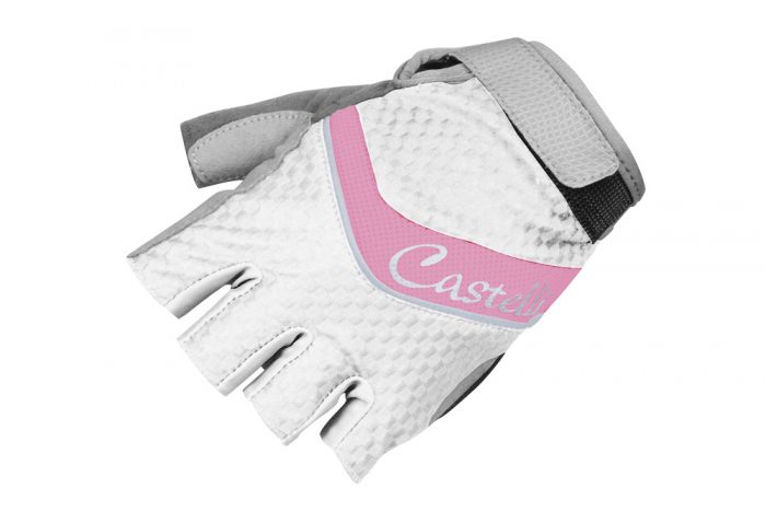 Castelli Elite Gel Glove - Women's - white/pink, large