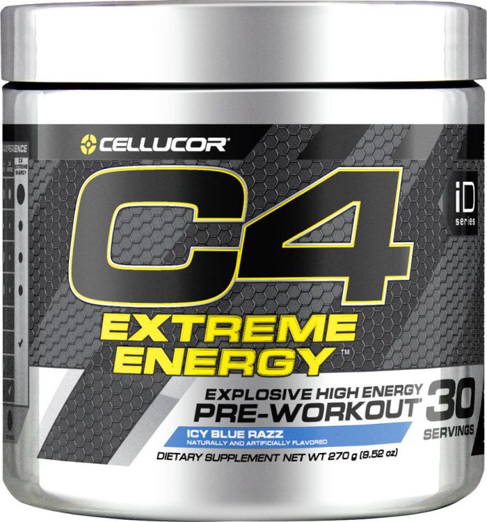 Cellucor C4 Extreme Energy - 30 Servings Icy Blue Razz