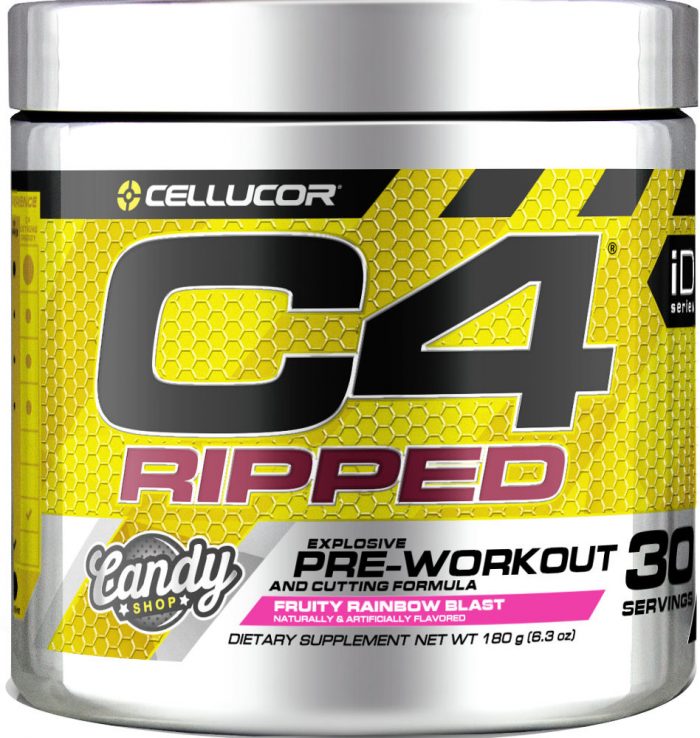 Cellucor C4 Ripped - 30 Servings Fruity Rainbow Blast