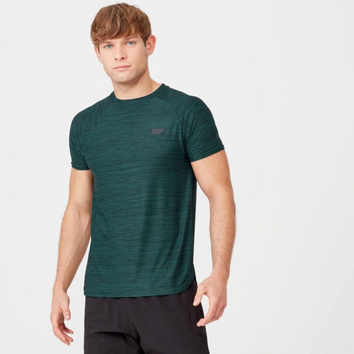 Dry-Tech Infinity T-Shirt - Dark Green Marl - XL