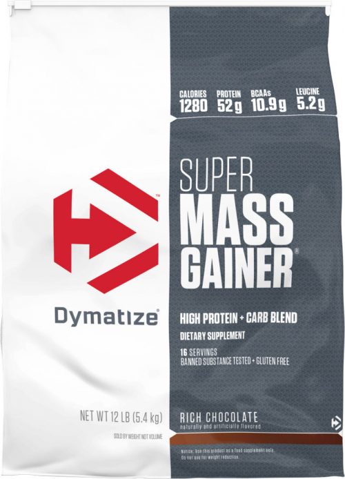 Dymatize Super Mass Gainer - 12lbs Gourmet Vanilla