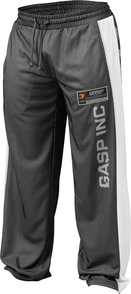 GASP NO1 Mesh Pants - Black/White XL
