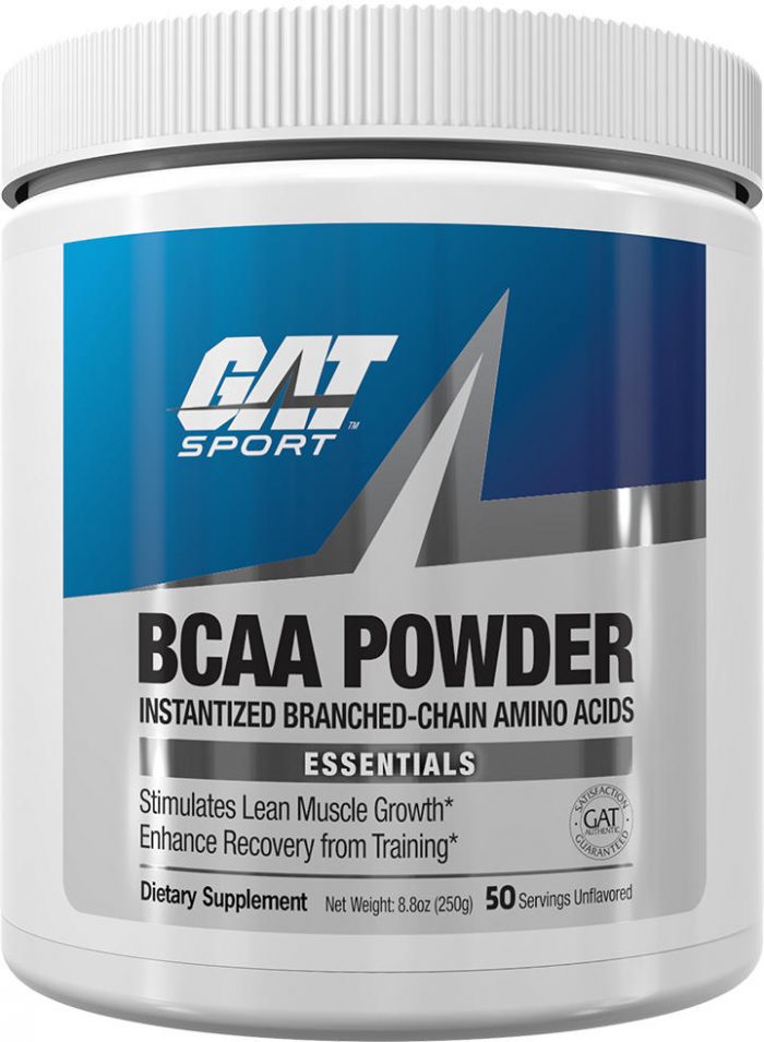 GAT Sport BCAA Powder - 250g Unflavored