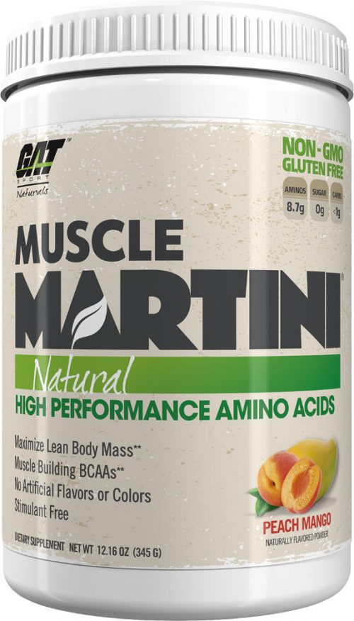 GAT Sport Muscle Martini Natural - 30 Servings Peach Mango