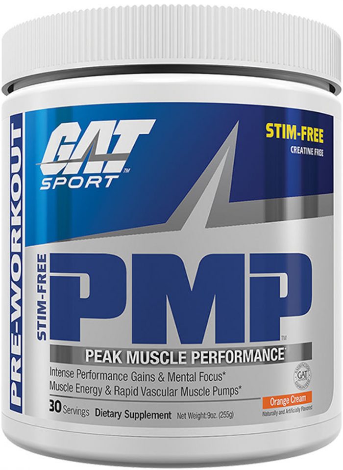 GAT Sport PMP - 30 Servings Stim Free Orange Creme
