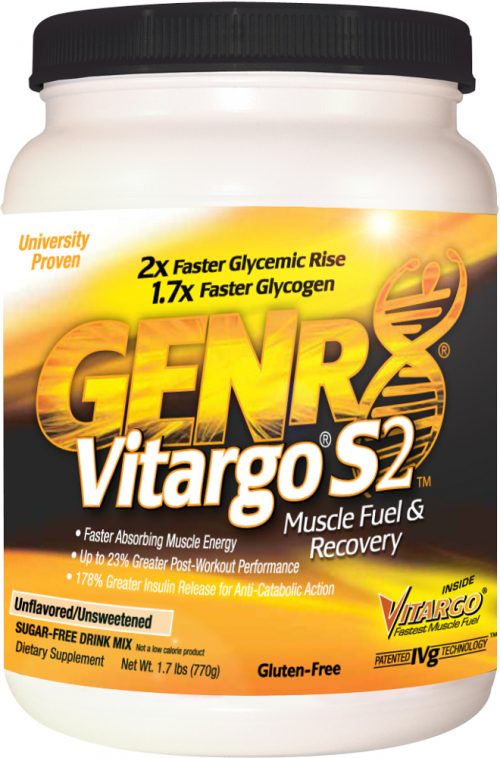 GENR8 Vitargo S2 - 10 Servings Unflavored/Unsweetened