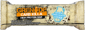 Grenade Carb Killa Bars - 1 Bar White Chocolate Cookie