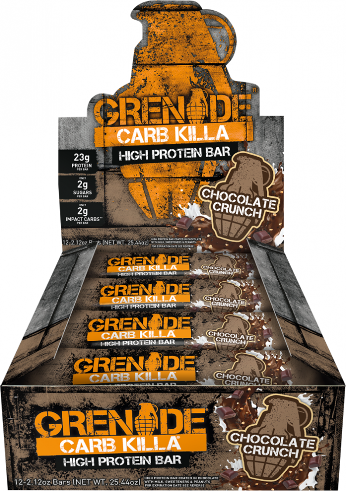Grenade Carb Killa Bars - Box of 12 White Chocolate Cookie
