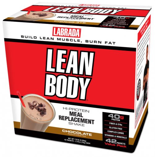 Labrada Nutrition Lean Body Meal Replacement - 42 Packets Chocolate