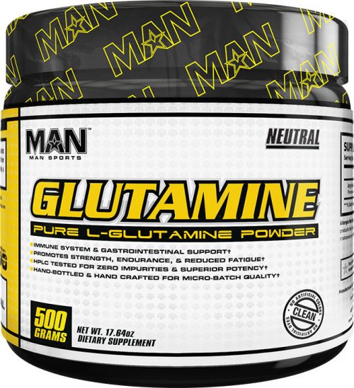 MAN Sports Glutamine - 500g Unflavored