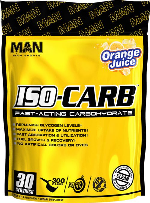 MAN Sports ISO-Carb - 30 Servings Orange Juice