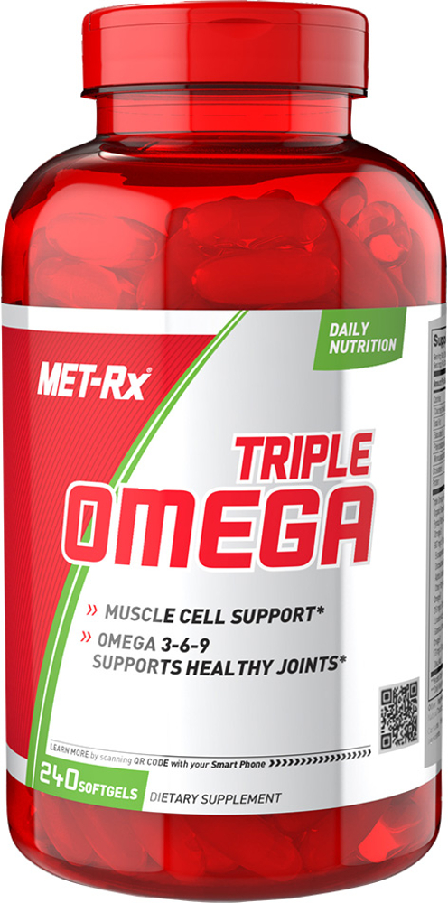 MET-RX Triple Omega 3-6-9 - 240 Softgels