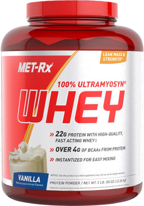 MET-RX Ultramyosyn Whey - 5lbs Vanilla