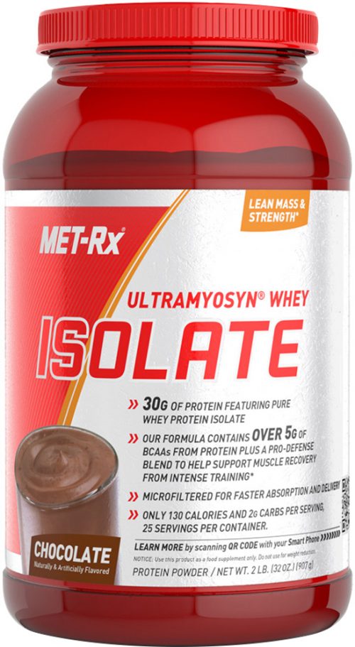 MET-RX Ultramyosyn Whey Isolate - 2lbs Chocolate