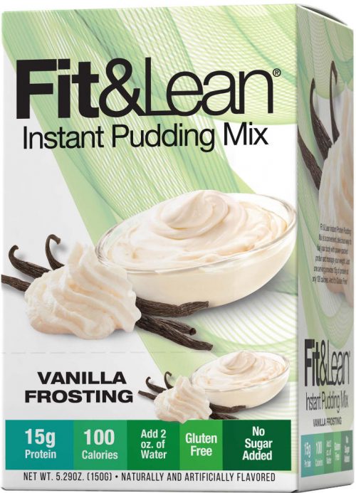 MHP Fit & Lean Protein Pudding - 1 Packet Vanilla Frosting