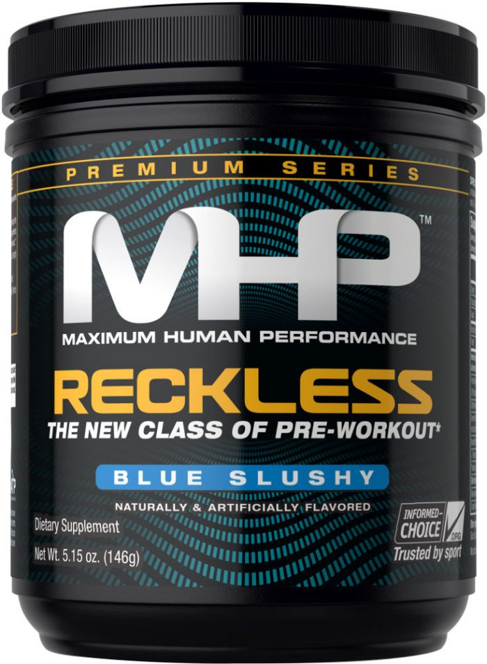 MHP Reckless - 30 Servings Blue Slushy