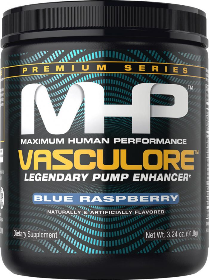 MHP Vasculore Powder - 30 Servings Blue Raspberry