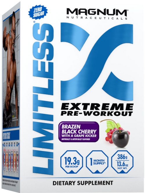 Magnum Nutraceuticals Limitless - 20 Servings Black Cherry with a Grap