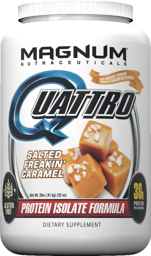 Magnum Nutraceuticals Quattro - 2lbs Salted Freakin' Caramel