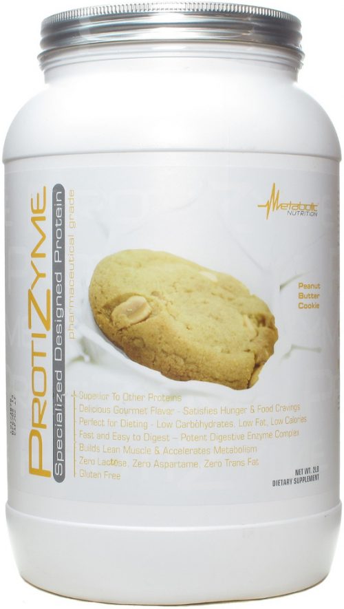 Metabolic Nutrition ProtiZyme - 2lbs Peanut Butter Cookie