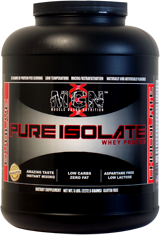 Muscle Gauge Nutrition Pure Whey Protein Isolate - 5lbs Cake Batter