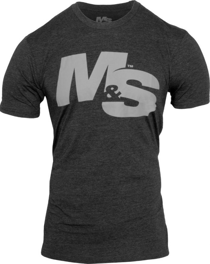 Muscle & Strength Spinal T-Shirt - Charcoal Medium