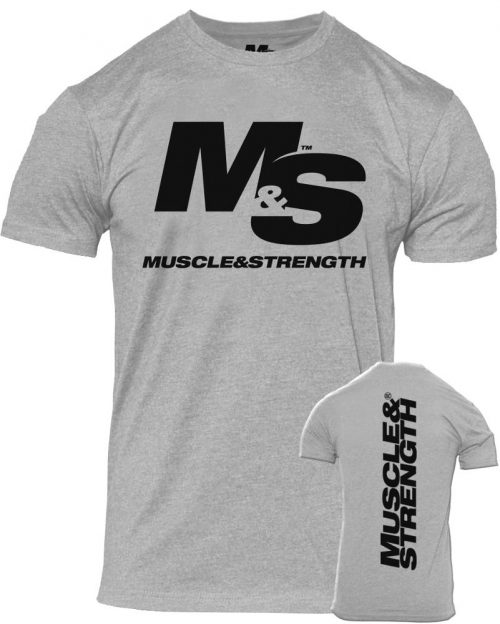 Muscle & Strength Spinal T-Shirt - Heather Large