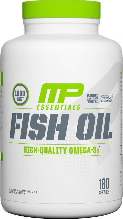 MusclePharm Fish Oil - 180 Softgels